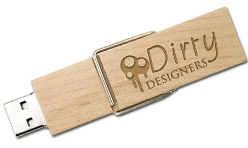 Wooden Clip USB Flash Drive  8GB 16GB Wholesale Gift Pen drive 32GB 64GB 3.0 USB Memory stick 1GB 2GB Wood Peg Thumb Drive