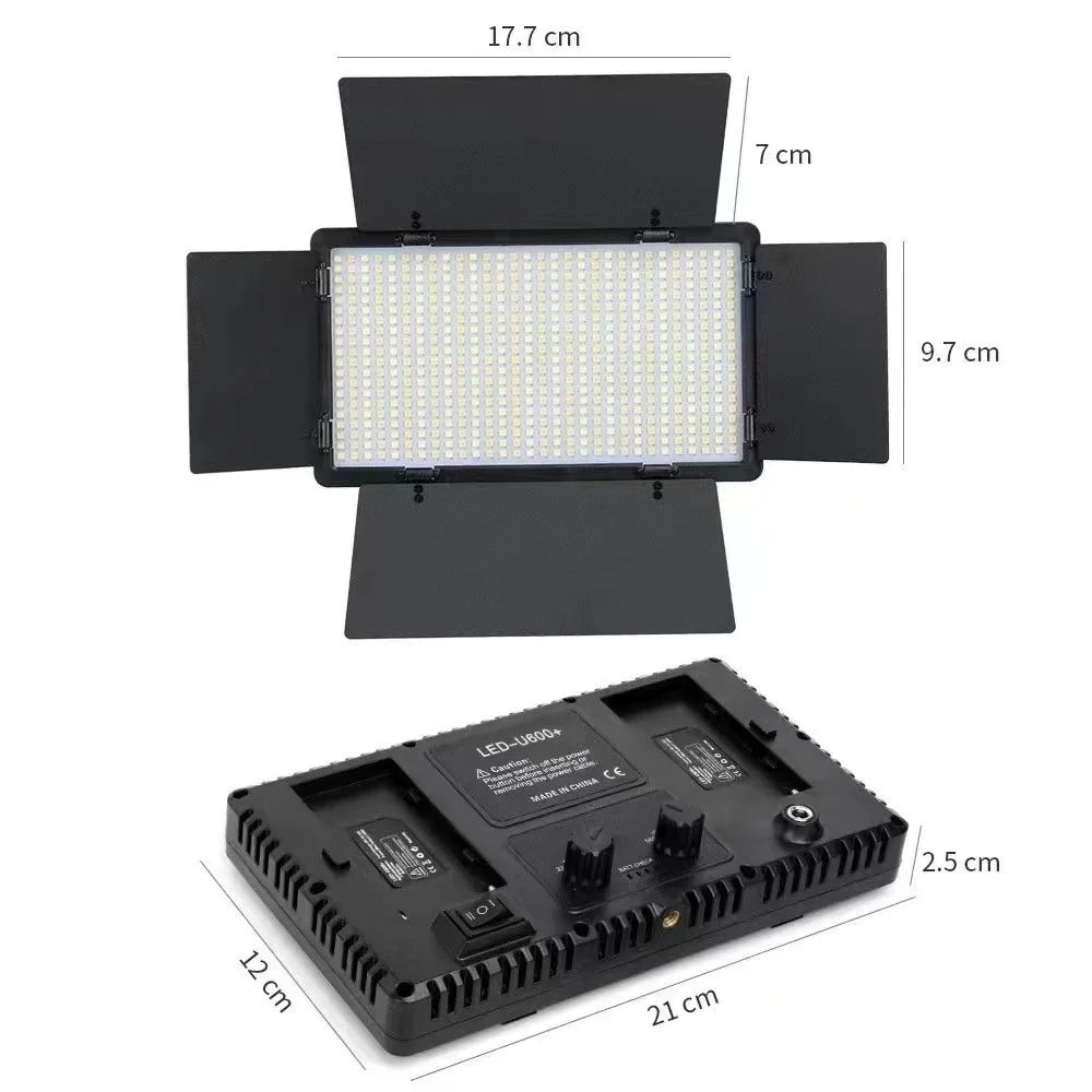 Лидер продаж профессиональная лампа для фотосъемки u600 u800 светодиодная мягкая панель DSRL беззеркальная камера