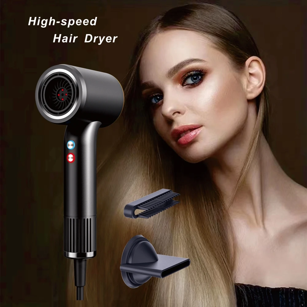 Custom Logo Low Noise 110 000 Rpm Brushless Motor Hair Dryers 200 Million Negative Ions Dryer With Infrared