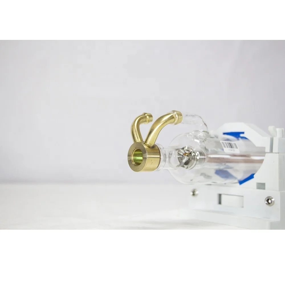 Yongli 50w 60w Diameter 50mm 80mm Tube Length 800mm 1000mm 1200mm Universal Co2 Laser Tube