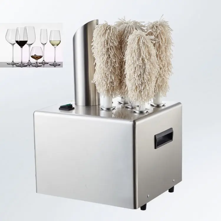 Dryer Polishing Wine Glass Cup   coffee cups  Polisher Wiping Machine