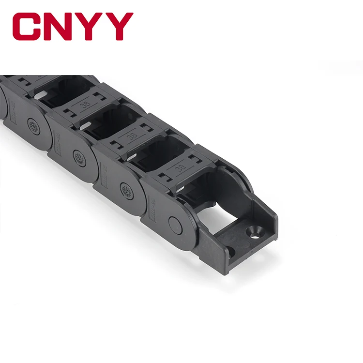 CNYY 30 Series plastic openable type protective bridge cable drag chain for machine tool