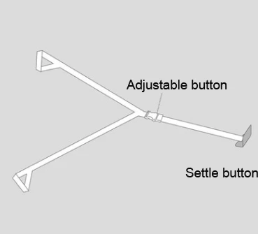 Strap Adjustable Belt Baby Bed Rail Safety Belt Triangle Belt for Baby Bed Rails