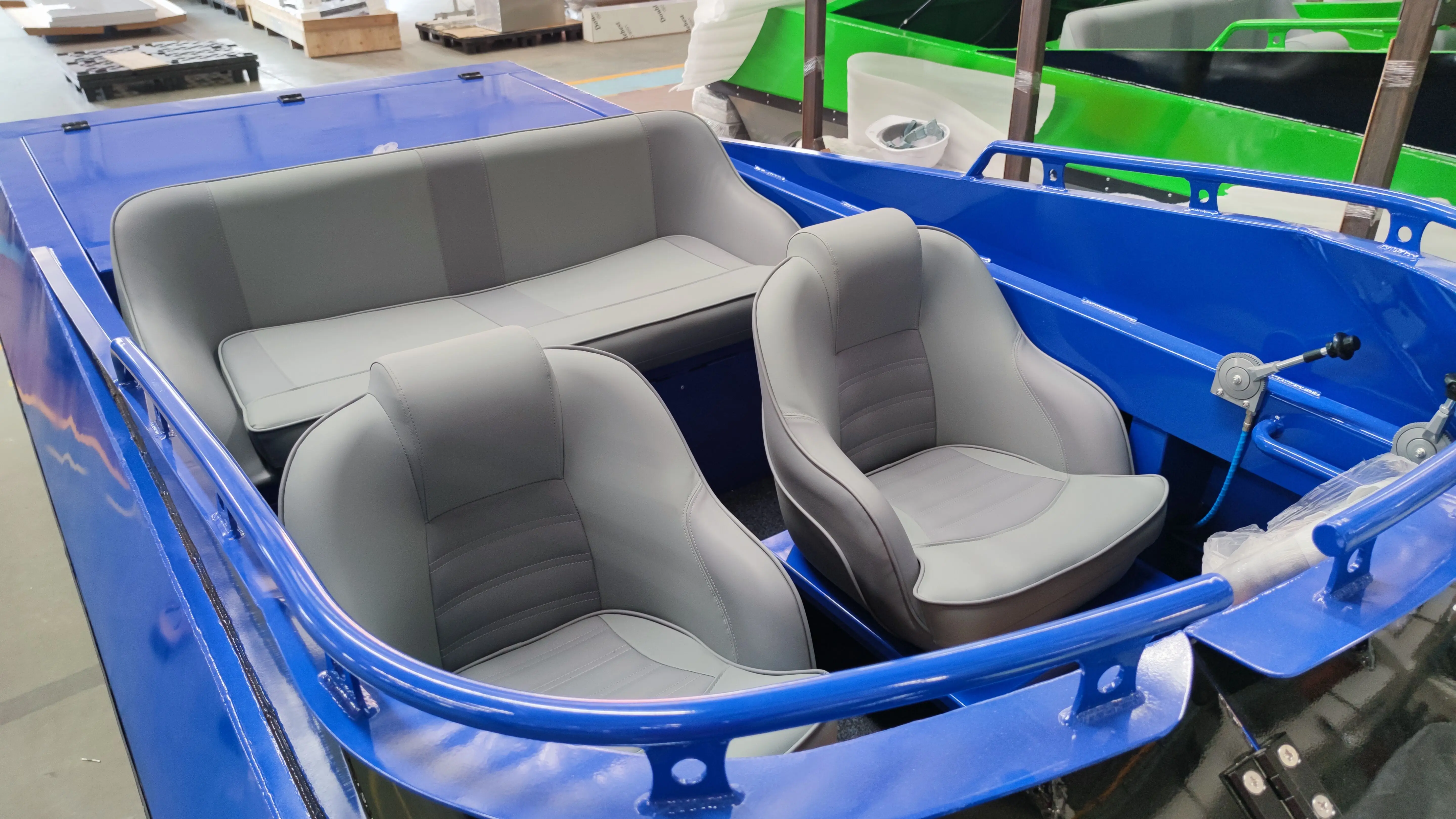 All Welded Aluminum Jet Drifting Racing Boat with UHMW-PE cover for Sale