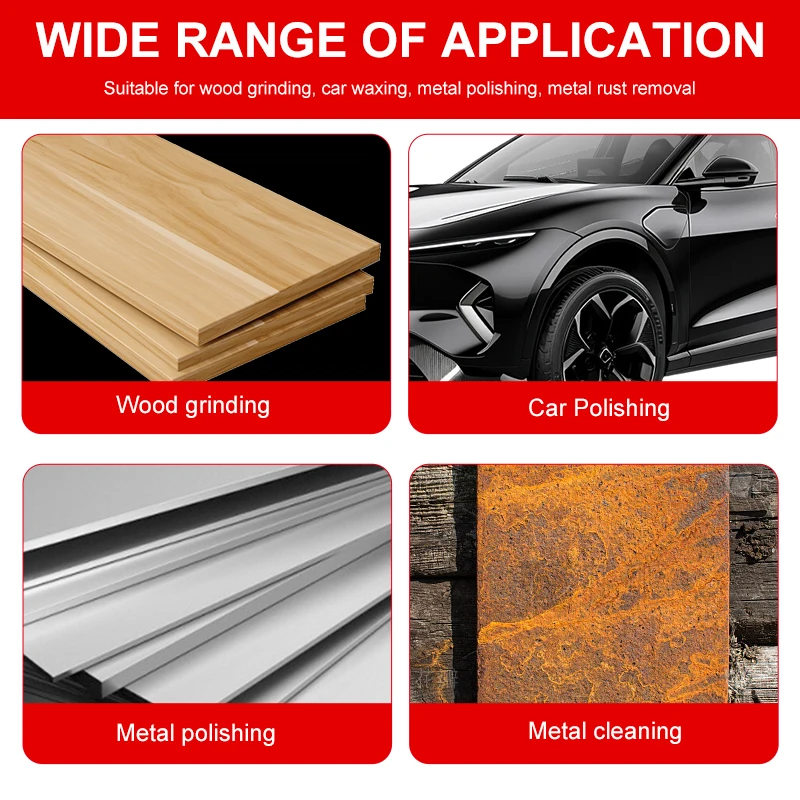 5 Inch Air Sander Industrial Grade Vacuum Sandpaper Locomotive Body Polishing Waxing Sander Wood Air Random Track Sander