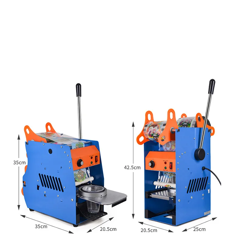 Good Quality 300W Semi-auto Cup Sealer Bubble Tea Equipment Cup Sealing Machine Sealing Machine