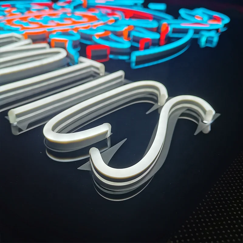 Drop shipping 110V flexible dimmable  neon light sign for decoration and business