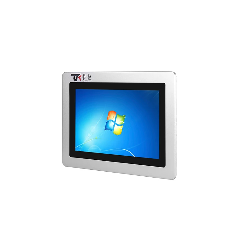 10 inch embedded fanless touch screen industrial display monitor IP65