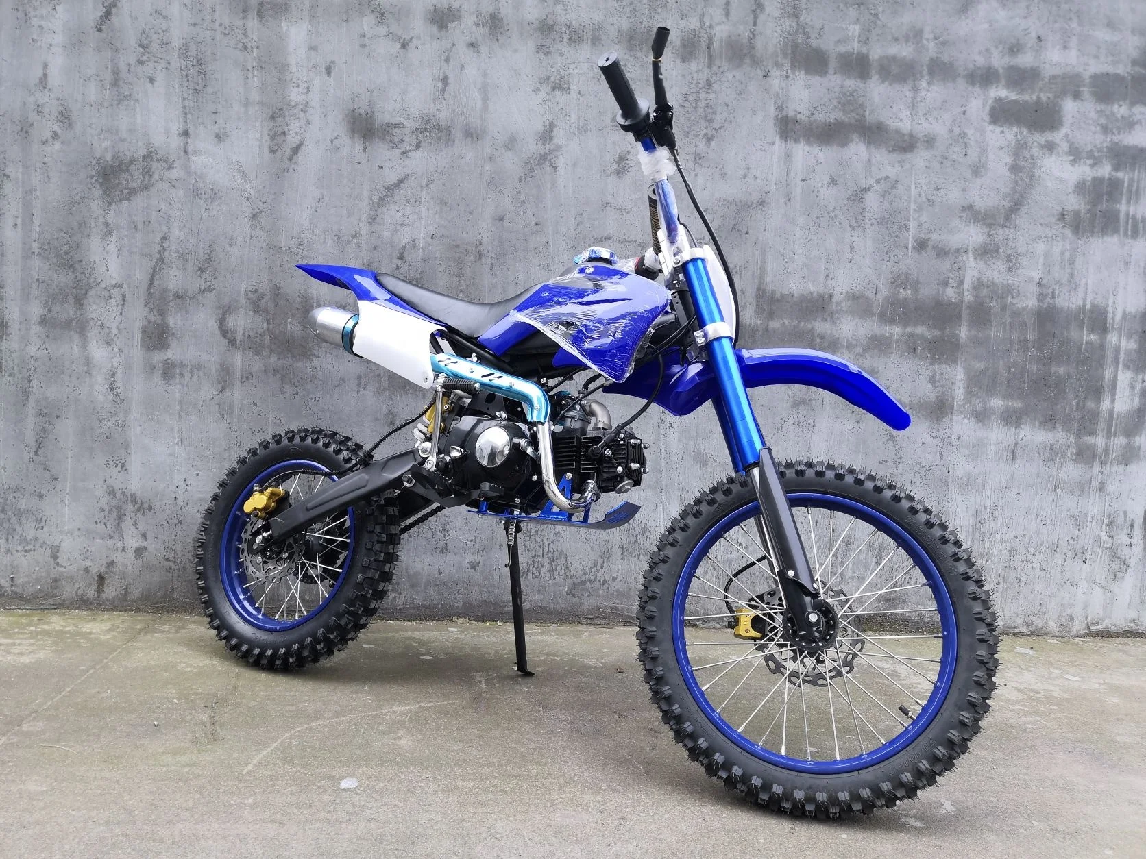 2022 недавно дешевле 110cc 125cc 17 дюймов 14 4 тактный удар и электрическим запуском велосипед грязи питбайк способный преодолевать Броды для взрослых с сертификатом CE