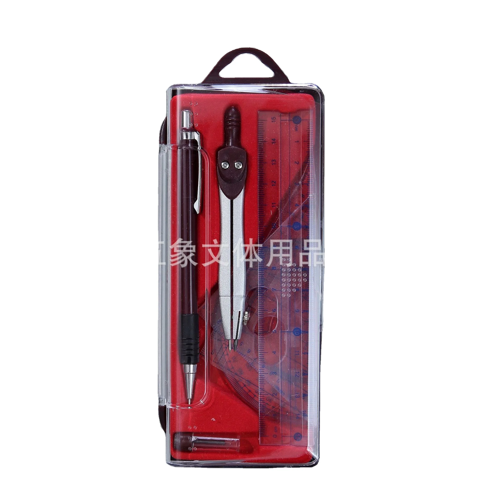 Лидер продаж, реквизит для рисования, геометрический Компас для рисования с карандашом, профессиональный Прочный, нелегко повредить металлический компас