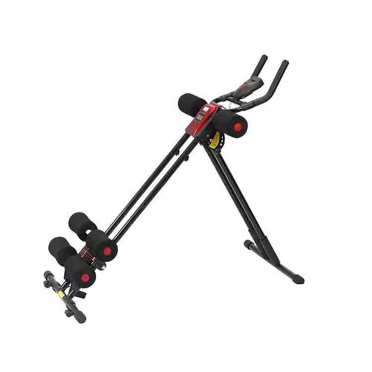 Daily Exercise Indoor Waist Machine Fitness Strength Training Abs Cruncher Folding AB Coaster