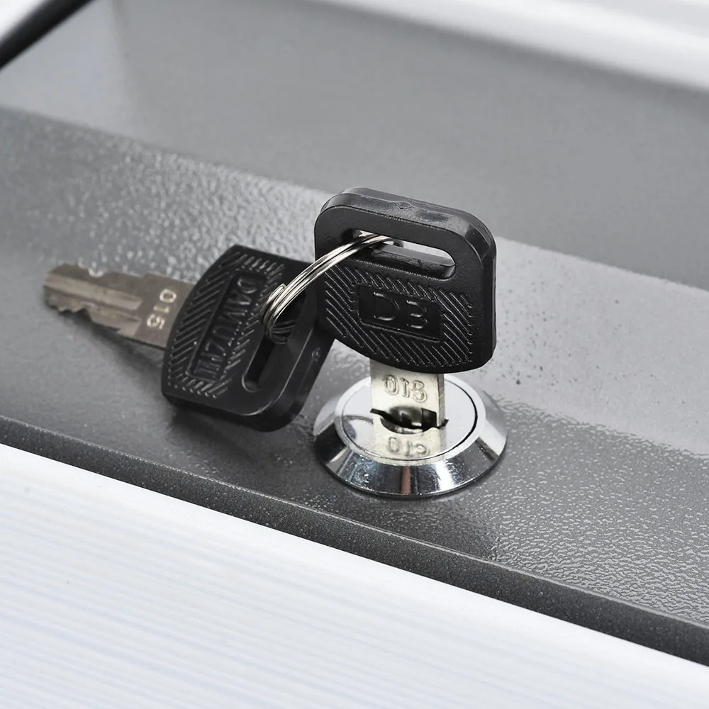 Accept custom Book Safe Metal Security key type cash drop saving money bank box