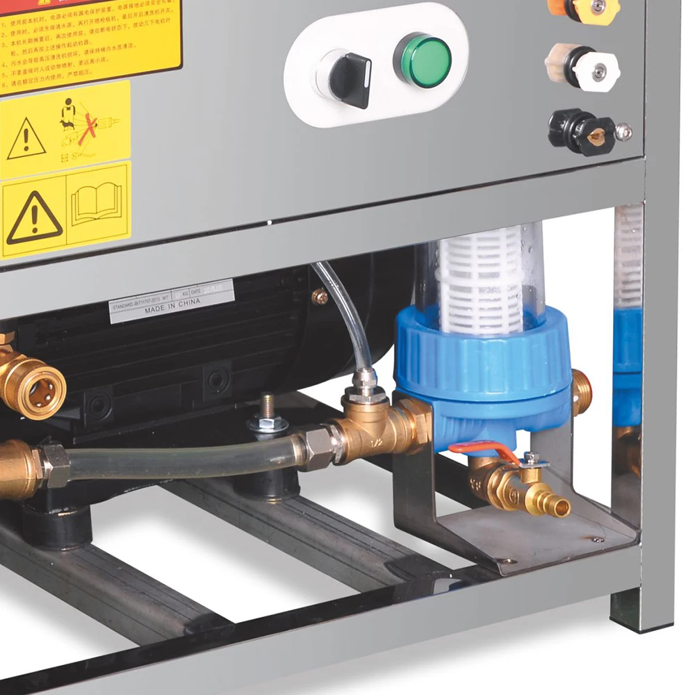 BNC801-3.0T4 commercial 150bar 1450rpm 3kw 380v stacked high pressure washer car wash commercial car washing machine