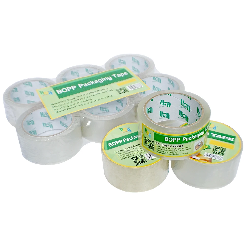 globe fashion low noise plastic transparent adhesive bopp tape manufacturers
