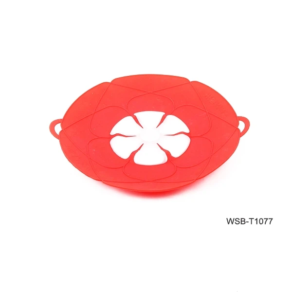 
OEM Factory Multi-Function Kitchen Tool Silicone Spill Stopper Pot Cover Lid Boil Over Safeguard 