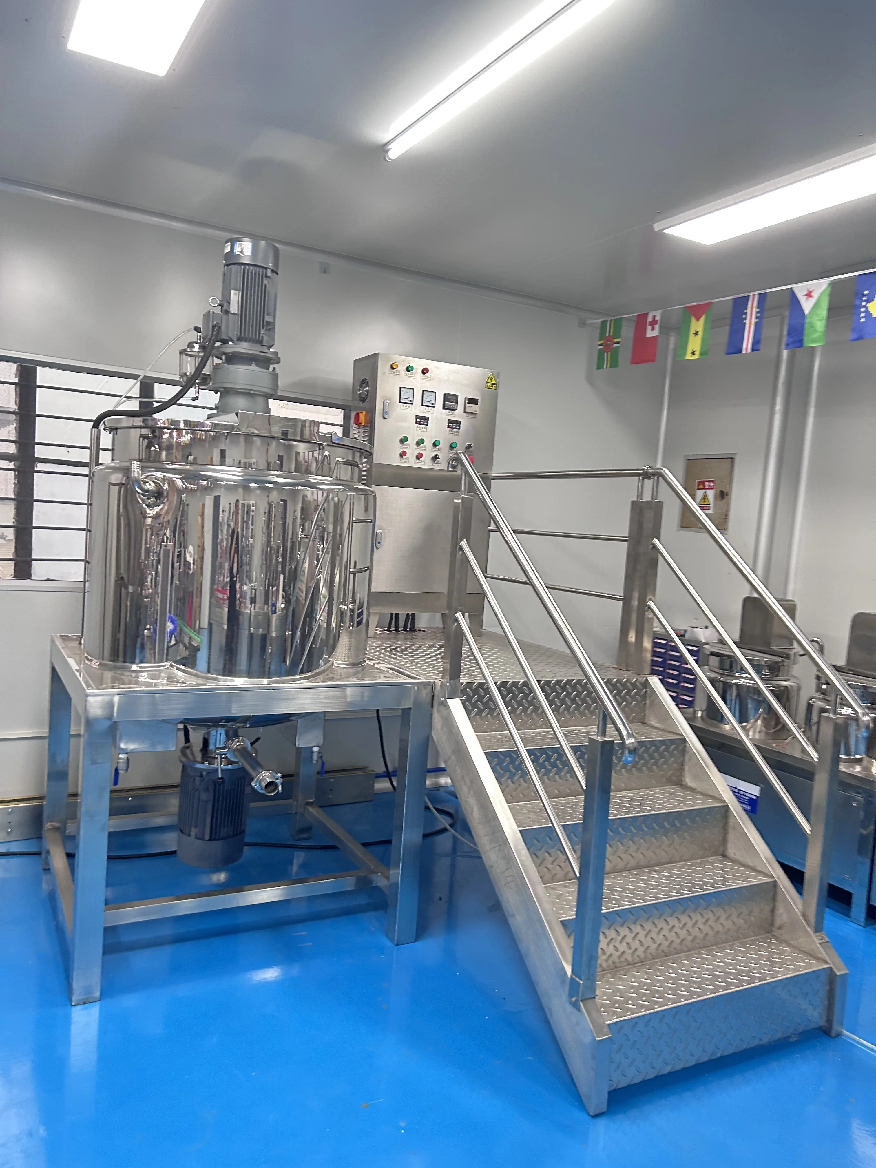 Industrial Food Processors Industrial Blender Food Mixer Mixing Equipment Liquid Soap Making Machine