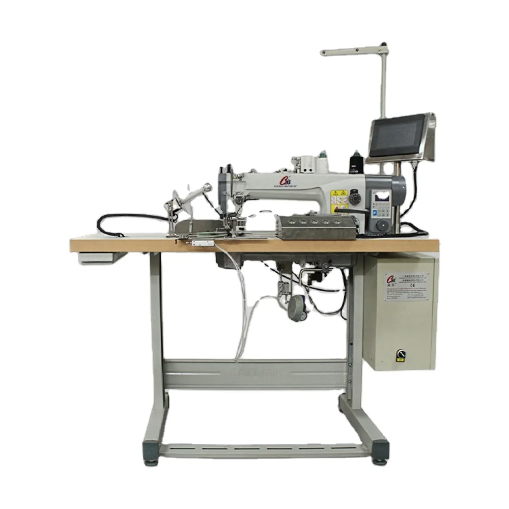 CBGZ-814 Automatic sew the brim of hat sweat belt sewing machine making hat machinery