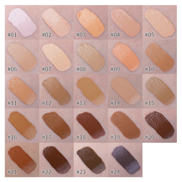 foundation Ture matte cover All-time reliable Moisturizer Vitamin E Multi-proof Serum foundation Cruelty-free Vegan collagen
