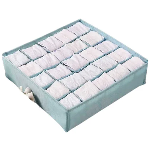 Folding Fabric Closet Basket Organizer Home Storage Boxes Socks Bra Dress Drawer Multi-Purpose Food Bag Packaging Toys Storage
