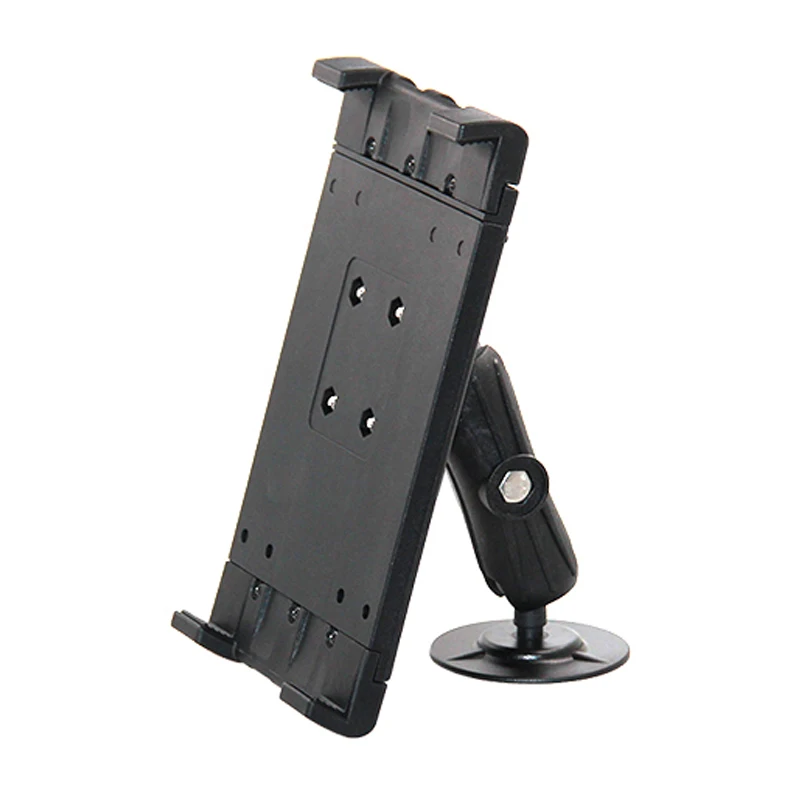 Car mount for tablet bracket windshield dashboard adhesive mount ball head 1inch tablet secure holder for ipad mount truck