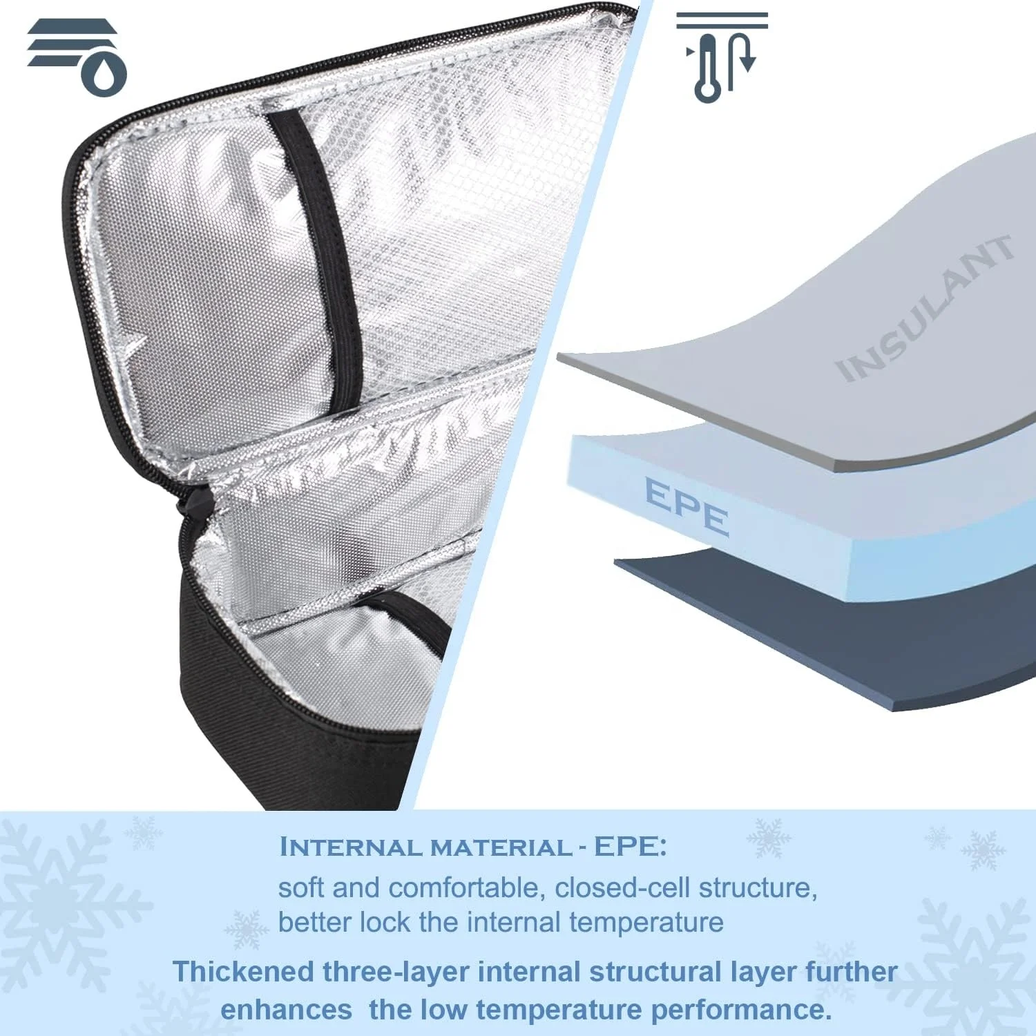 Custom Diabetic Organize Medication Insulin Cooler Case Insulin Cooler Travel Bag with 4 Ice Pack