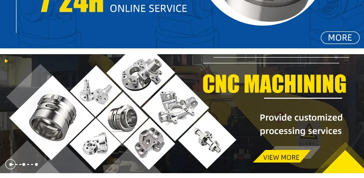 Customized aluminum alloy wire pipe clamp CNC manufacturing oxidation coloring