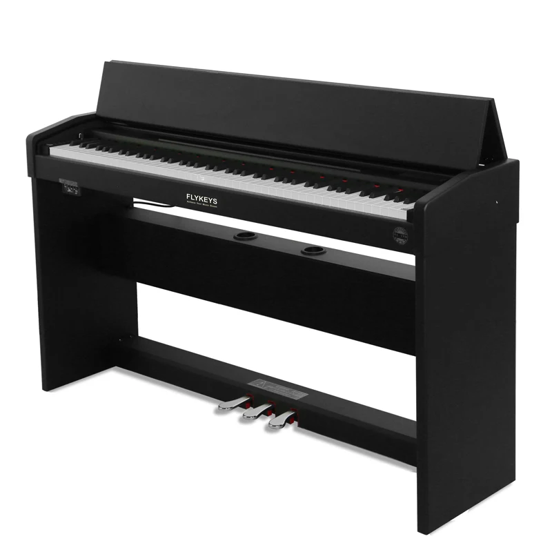 Flykeys Digital Upright Piano 88 Keys Piano German Famous Acoustic Piano Sound Sampling FK100