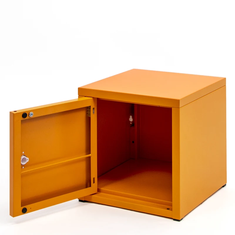 Durable Metal Steel Cabinets Wall Mount Freestanding Compact Filing Kitchen Living Room Home Office Storage Single Door Cabinet