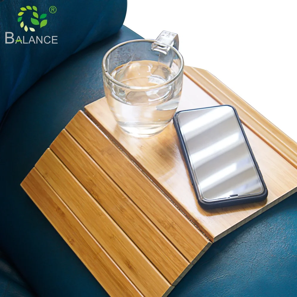 Натуральный столик-поднос для дивана из бамбука, сделано в Китае