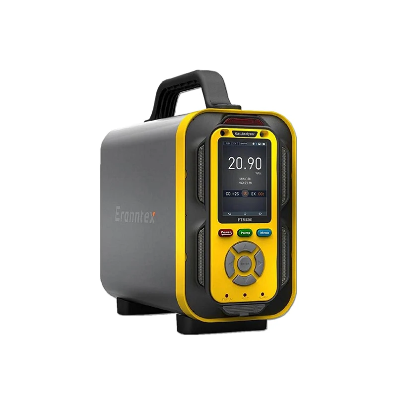Portable Six-in-One Gas Analyzer for CO H2S O2 CO2 Ex NOX