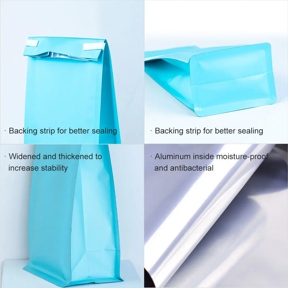 Wholesale Aluminum Side Gusset Coffee Bag Custom Coffee Tea Packaging Bags With Valve