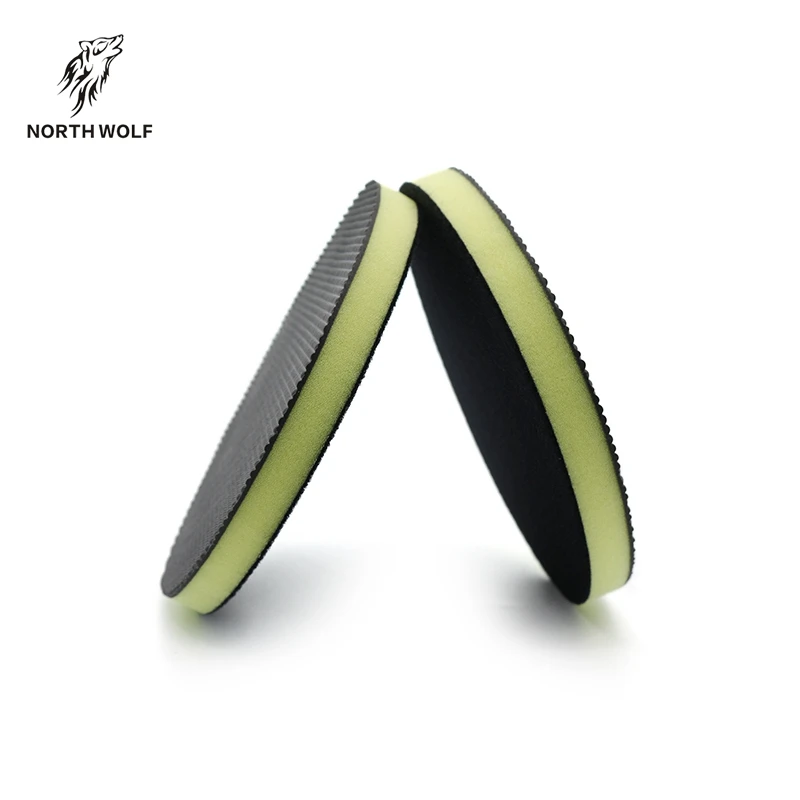 Manufacturer supply 6inch North Wolf car detailing clay 1.0 decontamination Clay disc clay  pad