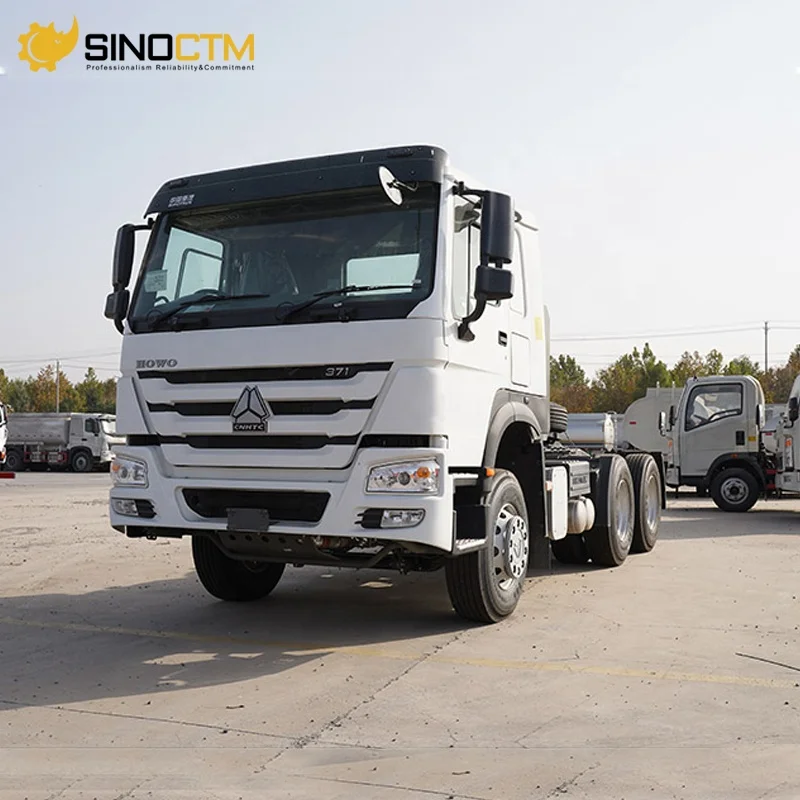 Грузовик Sino Howo Prime Mover Sinotruk 400HP 6x4 тягачи с прицепом для продажи