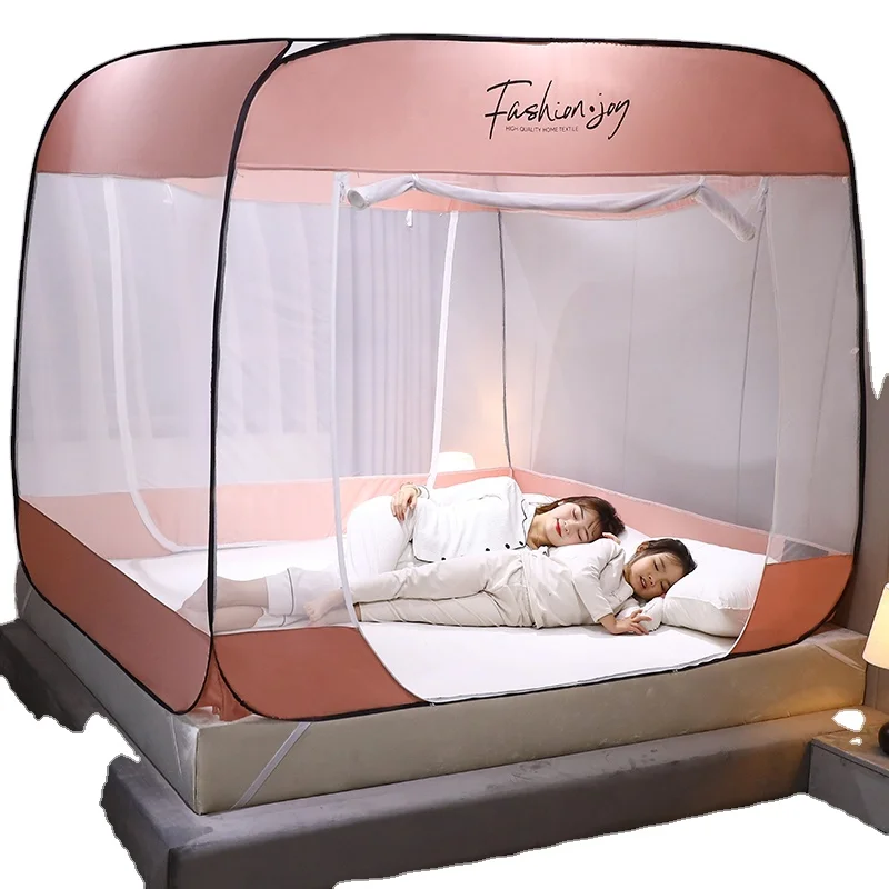 OEM Service Summer Necessary Fabric Large Tent Folding Mosquito Net for Bed