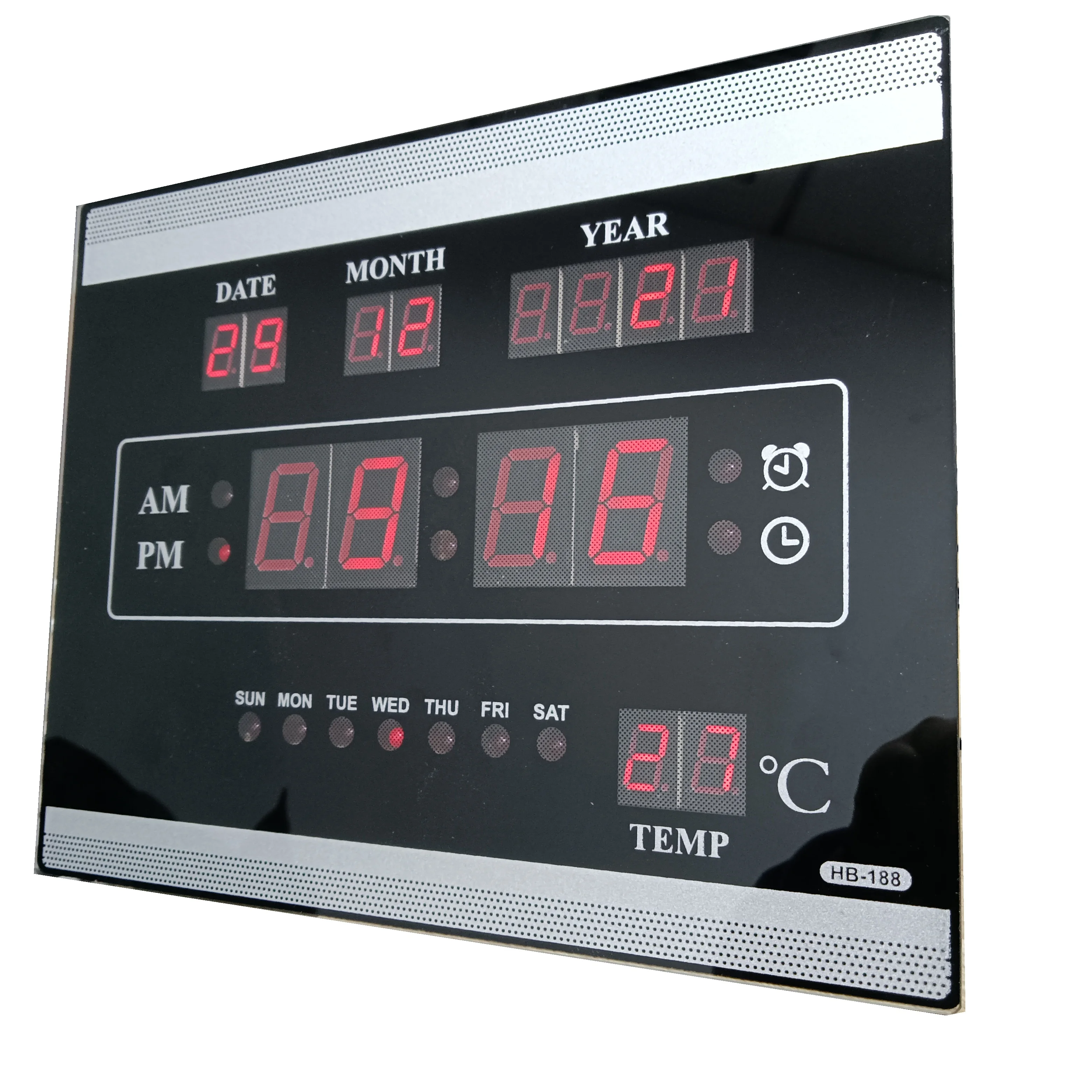 Godrelish High quality led clock calendar