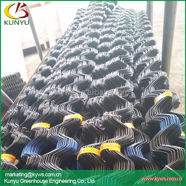 
Wiggle wire film locking channel for mini geenhouseon 