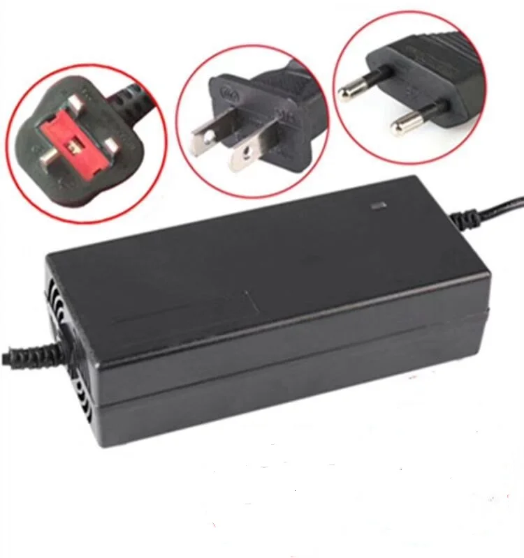 Two wheels 36v 2a balance battery charger with female 3 hole connector for Scooter, Segway, Hoverboard