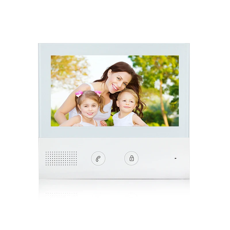 2 wire 16 Units Apartment Building Color Video Intercom for multi apartment