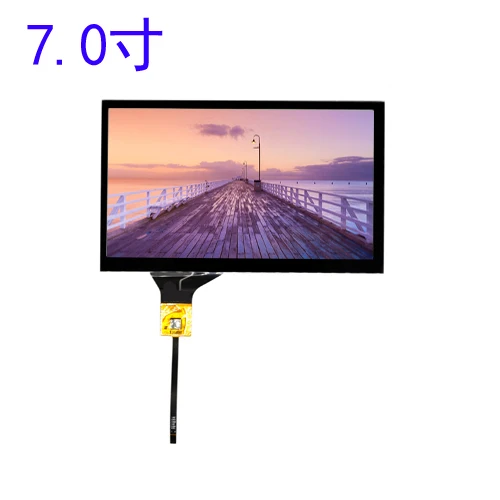  7 дюймов емкостный сенсорный экран 1024x600 tft lcd для промышленного