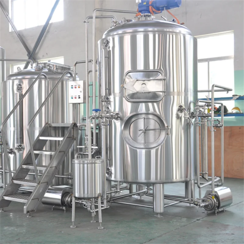 Совершенно новый крафт пивоварения полная система с Mash Tun чайник водоворот горшок ферментация