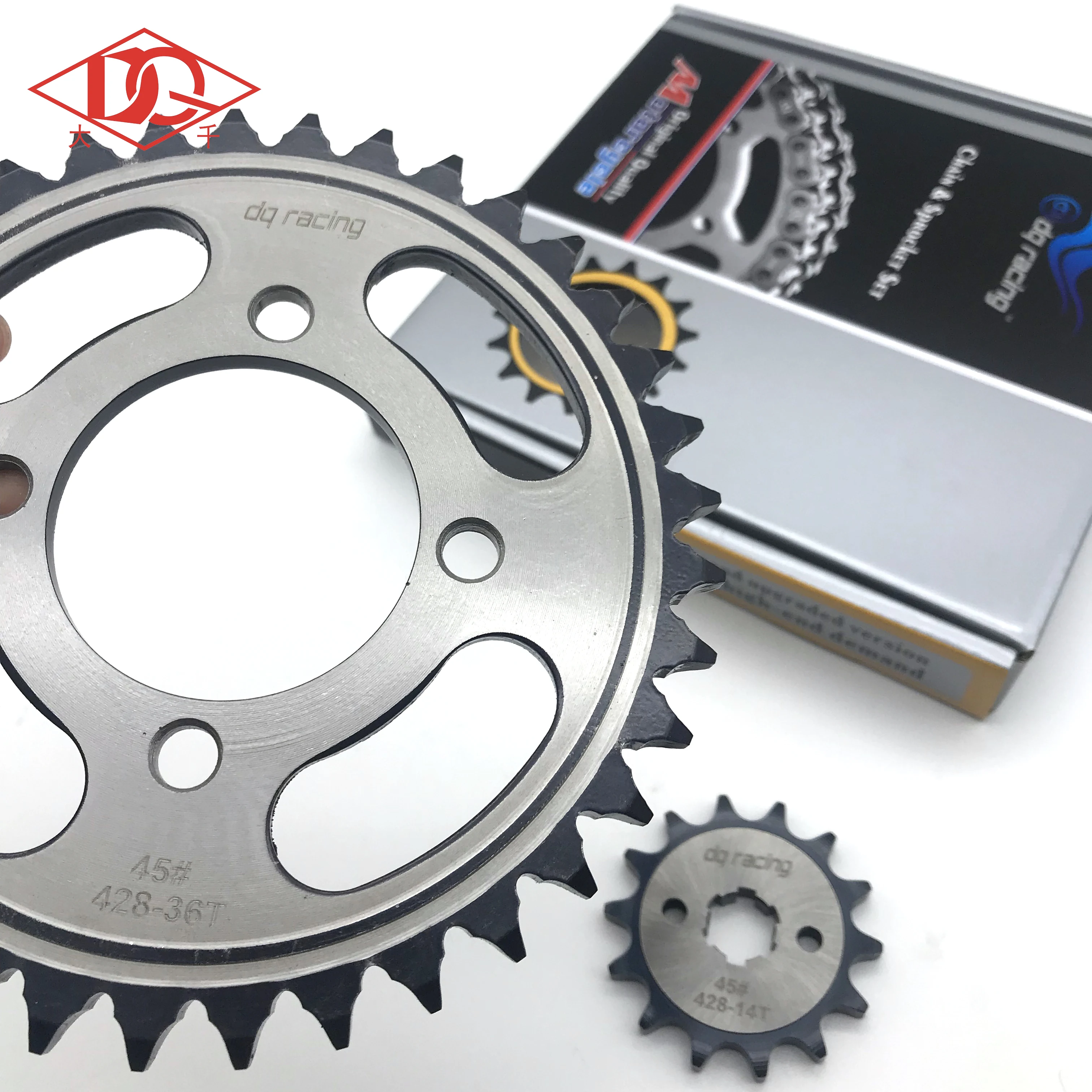 Sprocket Kits Transmission Chain&Sprocket Manufacture Motorcycle Custom Parts W110 36T-14T 428H-106L