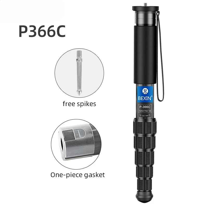 BEXIN New Monopod Handheld Selfie Stick SLR Camera Lightweight Portable Tripod Bracket Trekking Pole Hiking Stick Monopod