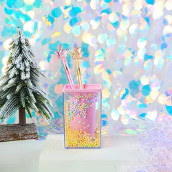 transparent penholder New department store student pen holder multi-functional pen holder