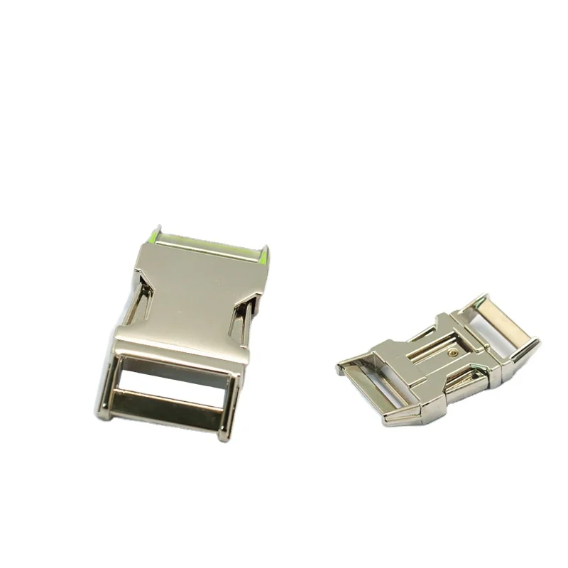 20mm  adjustable strap buckle metal strap bag clip buckle backpack strap buckle