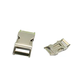 20mm  adjustable strap buckle metal strap bag clip buckle backpack strap buckle