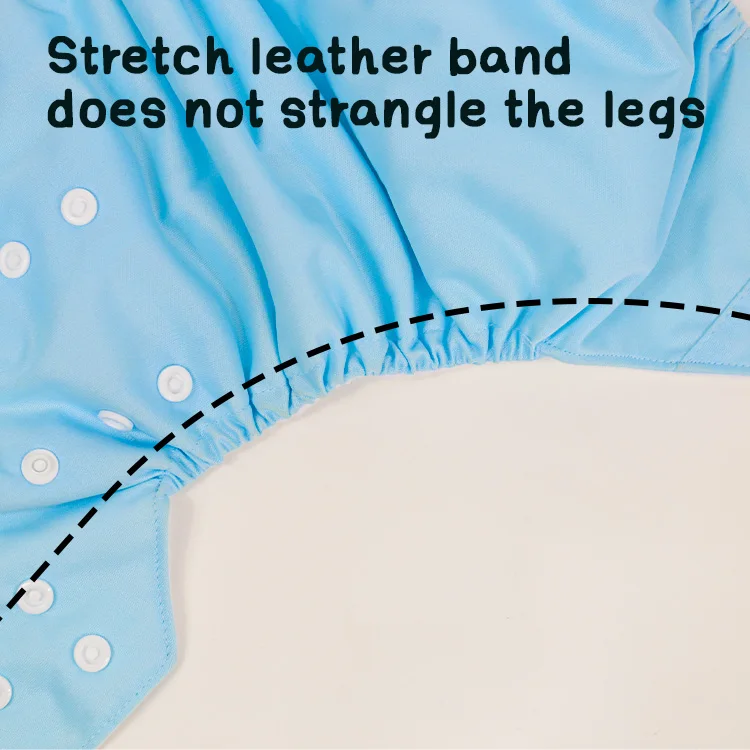 Ananbaby Wholesale Popular Adjustable PUL Baby Nappy Recycle Daily Use Newborn Cloth Diapers
