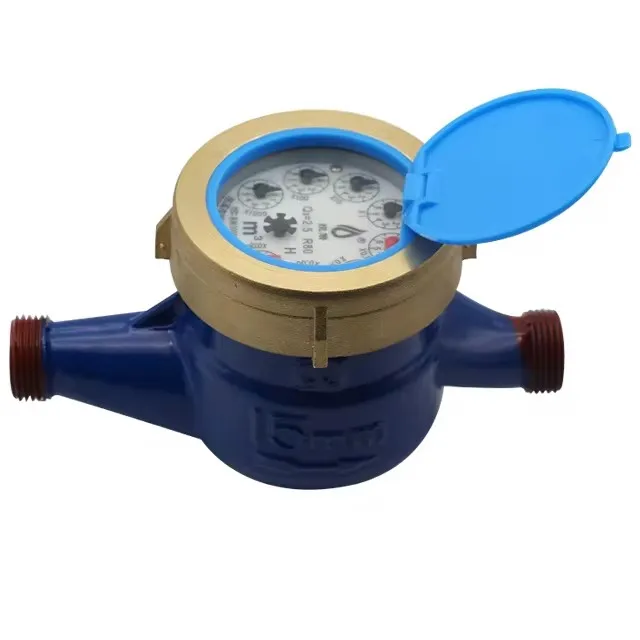 Dn15 2 Inch Multi Jet Heavy Duty Water Meter Brass Body Type With Rs485 Modbus Mbus For Household