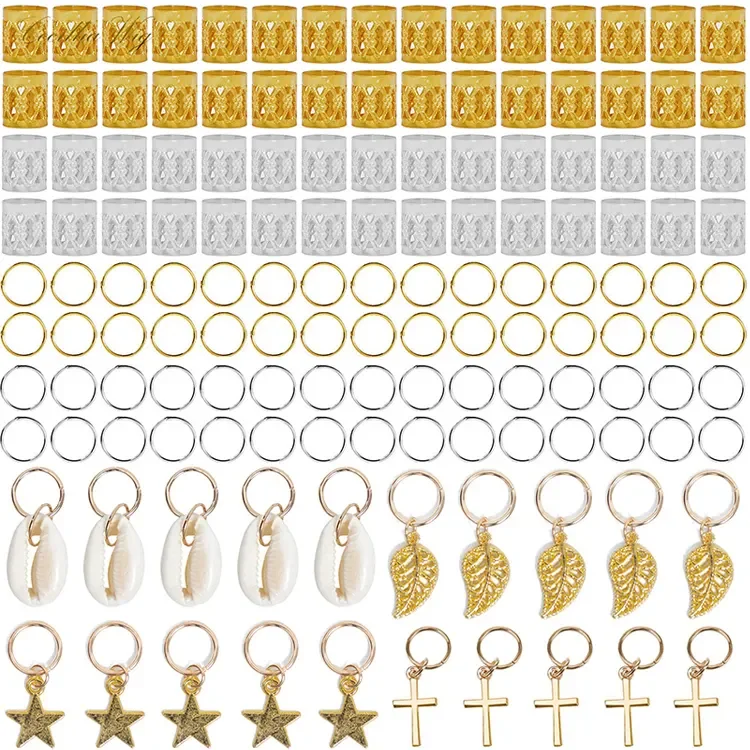 Wholesale Price Loc Jewelry Braid Crochet Accessories Hair Beads Jewelry For Braids African Hair Jewelry For Dreadlock