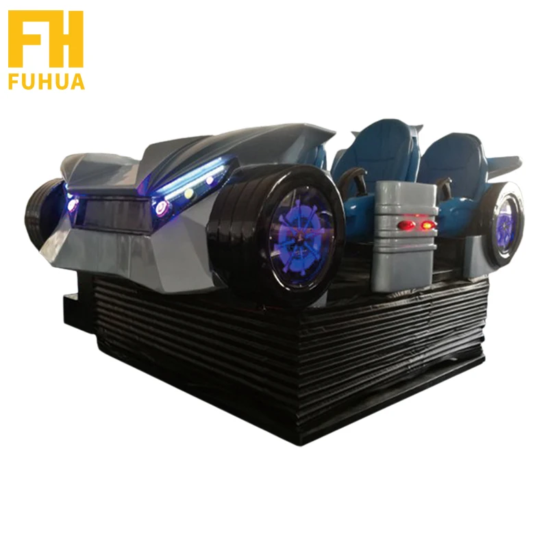 Theme Park VR 9D Cinema Virtual Reality 6Dof  Motion Platform  6 Seat Starship  VR Cinema  Simulator