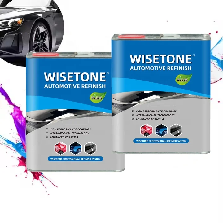 OEM Automotive car refinish paint spray paint automotive 1K 2K black paint